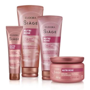 Imagem de Kit Siàge Nutri Rosé (4 Produtos) - Cabelos 