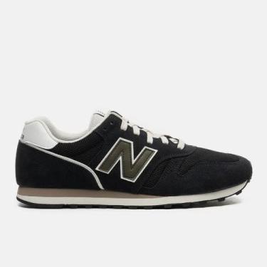 Imagem de Tênis New Balance 373 V2 Masculino Azul Marinho, Azul, 43