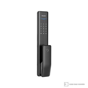Imagem de Fechadura Digital Philips Alpha Push and Pull  Biometria, Cartão RFID 