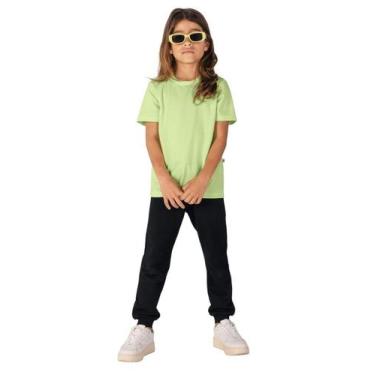 Imagem de Calça Jogger Infantil Menino em Moletinho Brandili, Preto, 18