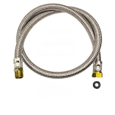 Imagem de Mangueira Gás Encanado Flexível De Aço Sem Adaptador 10m - Renogás, 10
