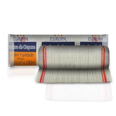 Imagem de ATADURA CREPE 13F. 20cmX1,8m PCT C/ 12 EUROPA - POLAR FIX