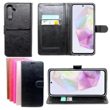 Imagem de Capa Capinha Carteira Para Galaxy A35 Flip Case - Mustangshop, Vermelh