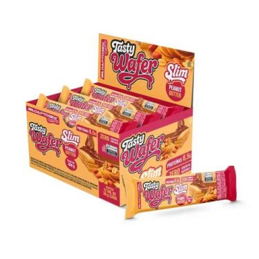 Imagem de Tasty Wafer Slim - 12 Unidades 30g Peanut Butter - Adaptogen