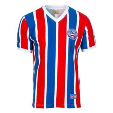 Imagem de Camiseta Bahia Retrô 1988 Masculina - RetrôMania, Tricolor, M