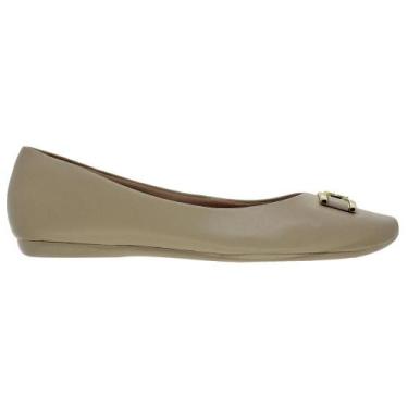 Imagem de Sapatilha Feminino Usaflex T7559003 bege, 37, Bege