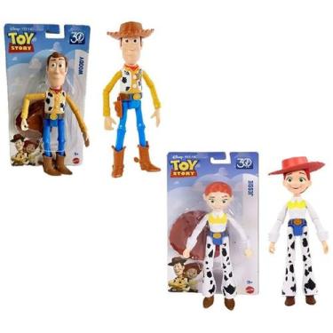 Imagem de Bonecos Articulados Xerife Woody e Cowgirl Jessie Disney Toy Story 24C