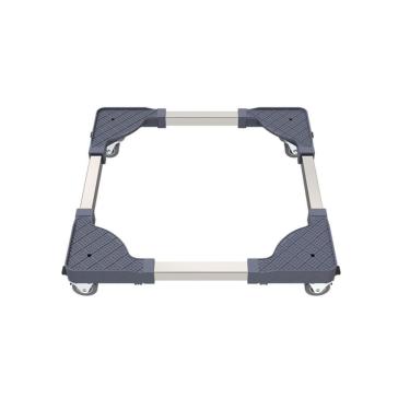 Imagem de Suporte com Rodízios para Eletrodomésticos Multivisão SED-Z-CZ Ajustável 49 a 63cm 47 a 61cm Cinza