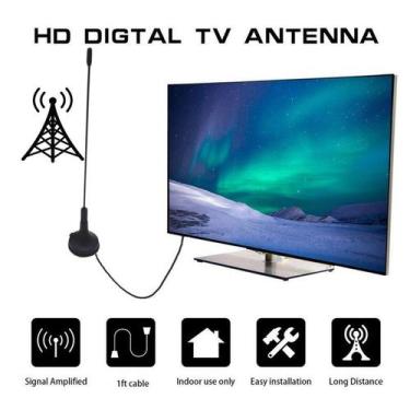 Imagem de Receptor de Sinal Digital Interno Resistente Antena de Haste Flexível 