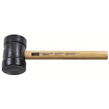 Imagem de Martelo Tipo Borracha Master Cabeça PVC 80MM Cabo Madeira Envernizada para Pisos e Pneus Tramontina
