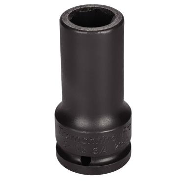 Imagem de Soquete de Impacto Sextavado Longo 27mm Encaixe 3-4 Aço Cromo Molibdênio Tramontina PRO