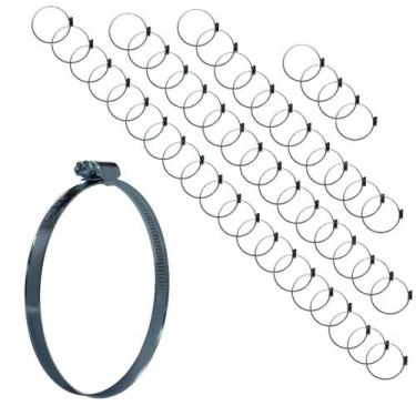 Imagem de KIT 50 Abraçadeira 83x102mm Sistemas Hidráulicos Ajuste - Lumaflex
