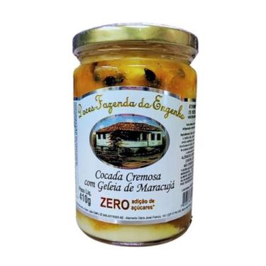 Imagem de Cocada cremosa Com Geléia de Maracujá Fazenda do Engenho  410g