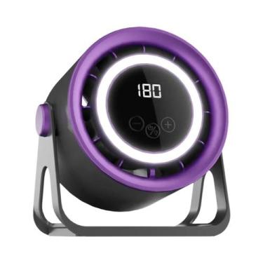 Imagem de Ventilador Elétrico Sem Lâminas Recarregável Por USB De 1800mAh, Silen