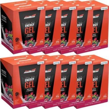 Imagem de Kit 10X Iron Man Instant Energy Gel - 10 Unidades 30g Frutas Vermelhas