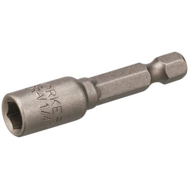 Imagem de Soquete Magnético Sextavado 1-4 14x65MM Worker com Ponta Magnética para Parafusos