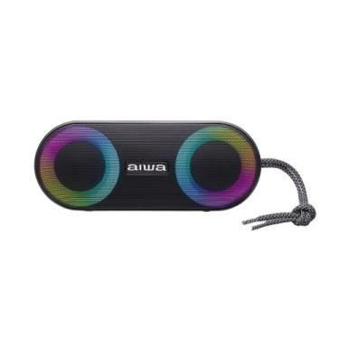 Imagem de Caixa de Som Portátil Aiwa Speaker SP-01, Bluetooth, RGB, 20W RMS, IP6