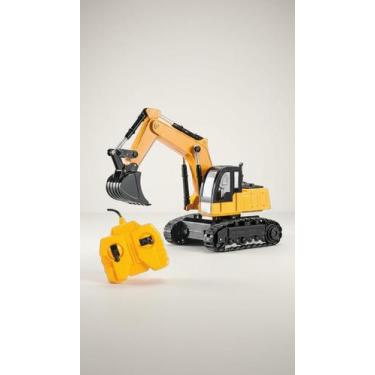Imagem de Escavadeira Controle Remoto Com Fio Brinquedo - Congratulations Store