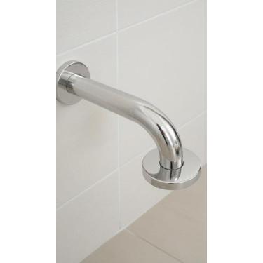 Imagem de Alça de Apoio Reta Inox 40cm Segurança Acessibilidade - Congratulation