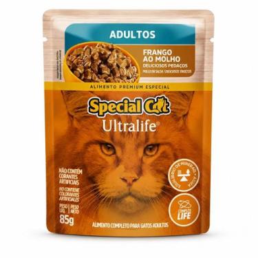 Imagem de Ração Alimento Úmido Special Cat Ultralife Adultos Frango 85g - GERAL