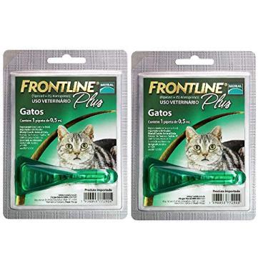 Imagem de Antipulgas Frontline Plus Gatos Merial Combo C/ 2