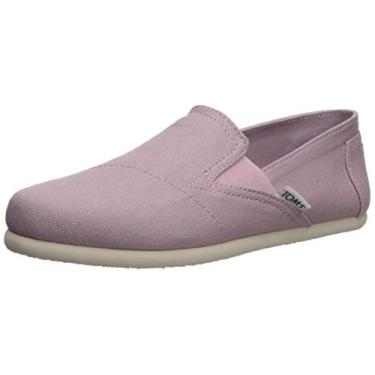 Imagem de TOMS Mocassim feminino redondo, Oxford lilás, 35