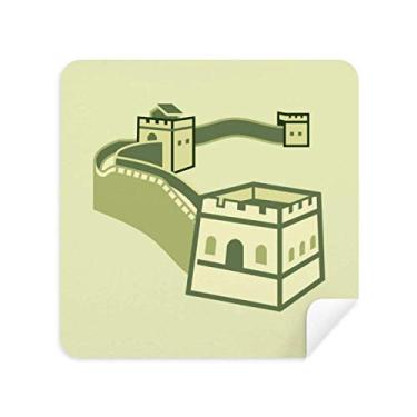 Imagem de Great Wall Chinesa, óculos de limpeza, tecido de camurça, 2 unidades
