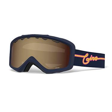 Imagem de culos de Neve Infantil Giro Grade Al a de Luzes Neon Meia-Noite com Lentes Amber Rose (2021)