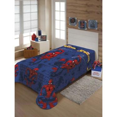 Imagem de Manta Infantil homem aranha jolitex menino solteiro marvel
