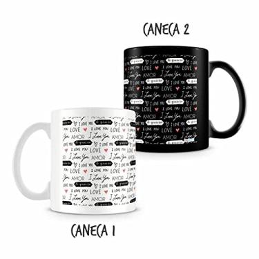 Imagem de Caneca Dupla Personalizada I love You
