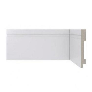 Imagem de Rodapé Scandian com Friso 15mmx15cm Metro Linear Branco