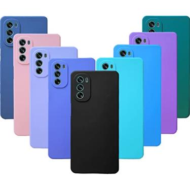 Imagem de Capa Protege Camera Anti Impacto Premium Motorola Moto G62 Cor:Azul-bic