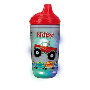 Imagem de Nuby Copo Pisca-Pisca Com Bico Rígido 300ml Vermelho