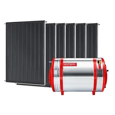 Imagem de Aquecedor Solar 600 L Inox 316 alta pressão nível + 6 Coletores de 1m² AB Komeco