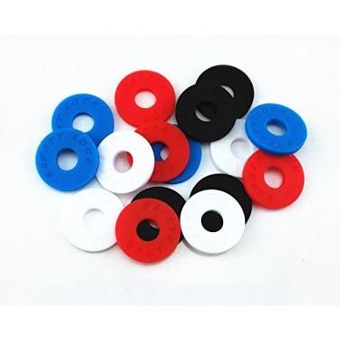 Imagem de Honbay 16 pçs Mix Color Borracha Protetor Protetor Protetor de Guitarra Premium Strap Locks
