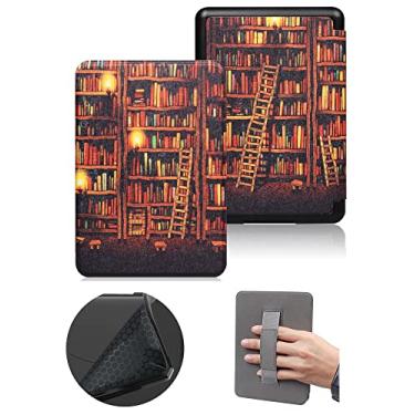 Imagem de Capa macia com alça de mão para a 11ª geração do Kindle lançado em 2022, capa à prova de quedas com função de despertar automático - não para a 11ª geração do Kindle Paperwhite