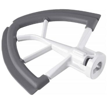 Imagem de MOOKEENONE 1 x lâmina batedora, lâmina misturadora de borda flexível com raspador para Kitchenaid