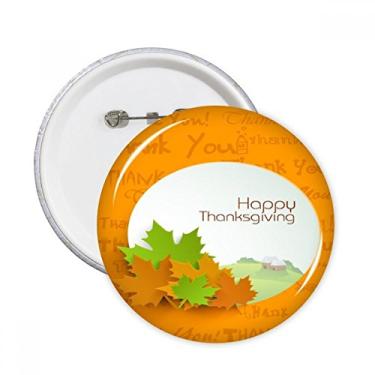 Imagem de Decoração de 5 peças com estampa de desenho animado Happy Thanksgiving Day