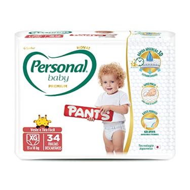Imagem de Personal Fralda Baby Premium Pants XG, 34 Unidades