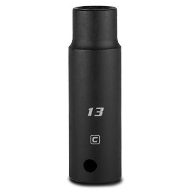 Imagem de (13 mm) - Capri Tools 13 mm Deep Impact Socket, 1/2-Inch Drive, 6-Point, Metric