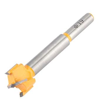 Imagem de Broca de Serra para Furos, Broca Forstner de 19 Mm Corte de Precisão Borda Serrilhada Forstner Broca para Carpintaria Broca Chata para Madeira Serra para Pedra, Conjuntos de