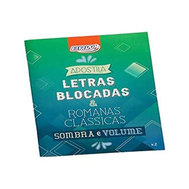 Imagem de Apostila de Lettering, Brw, 25729, Letras Blocadas e Romanas Clássicas