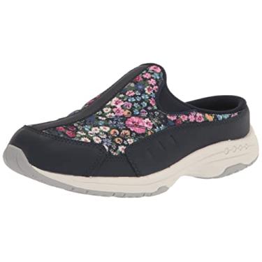 Imagem de Easy Spirit Traveltime594 Mule Feminino, Azul-escuro - multifloral, 12 Wide