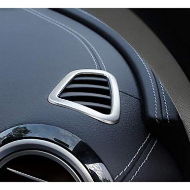 Imagem de JIERS Para Mercedes Benz E Class W213 2016-2017, painel do carro, ar condicionado, ventilação, moldura decorativa, adesivo, acessórios interiores