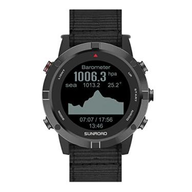 Imagem de Relógio esportivo com GPS, rastreador de fitness, relógio de pulso com monitor de frequência cardíaca 100 m resistente à água para corrida, natação, ciclismo, escalada