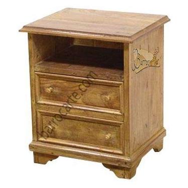 Imagem de Mesa de Cabeceira Rústica Turist em Madeira de Demolição - Cód 145