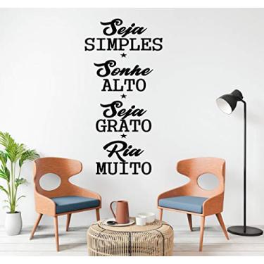 Imagem de Adesivo de Parede Frase mod32 Motivacional tamanho 50x100cm