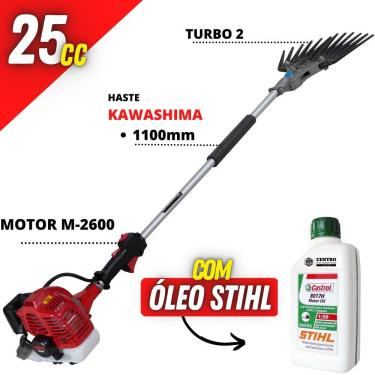 Imagem de Derriçadeira á Gasolina Kawashima Kwd2600t2 Com Motor M-2600 de 25,4cc Haste de 1100mm...