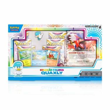 Imagem de Box Pokémon Coleção Paldea Quaxly