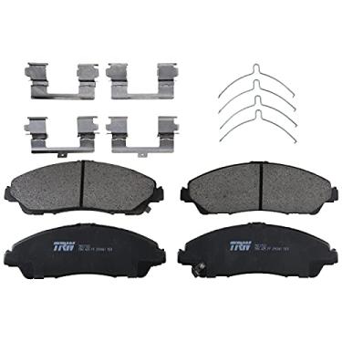 Imagem de TRW Conjunto de pastilhas de freio de disco Pro TRC1723 para Honda Pilot 2016-2021, frontal e outras aplicações